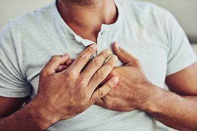 sharp pain in chest during deep breath