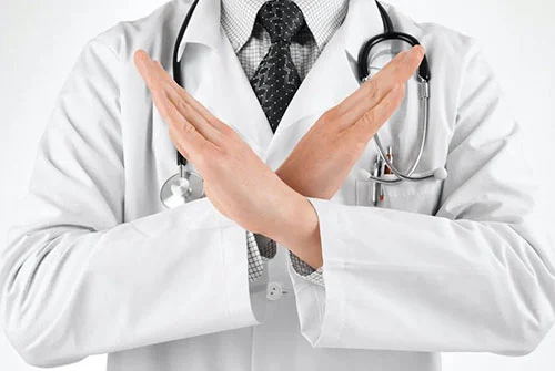 Absolute and relative spinal manipulation contraindications
