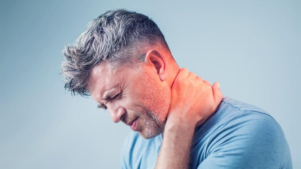 neck stuck in sleep on one side