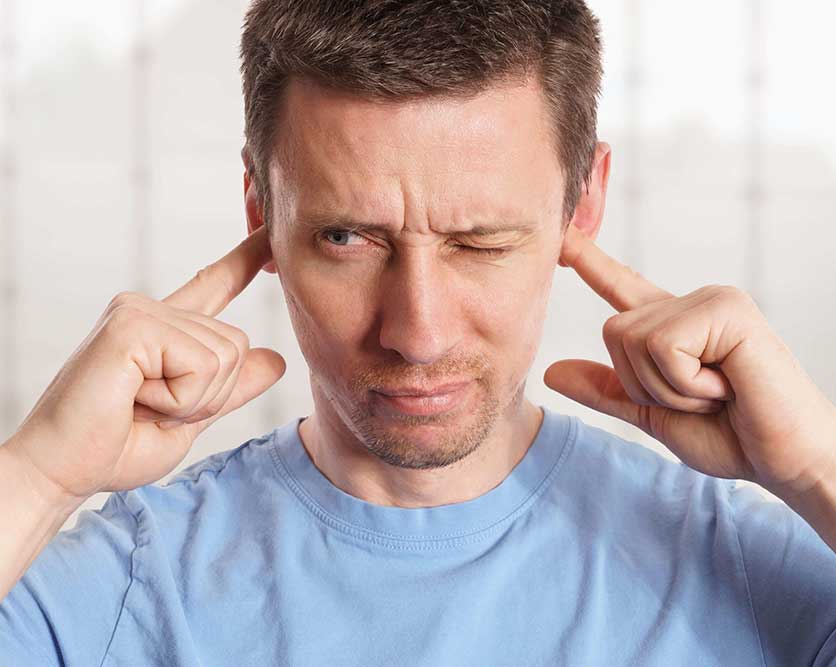 hearing ringing in silence